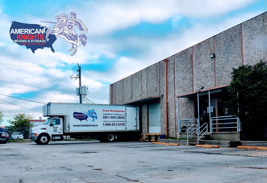 American-Knights-Moving-Headquarters-In-Houston-TX - Long distance moving services nationwide from Houston Texas, Local Moves within Texas- American Knights Moving and storage 